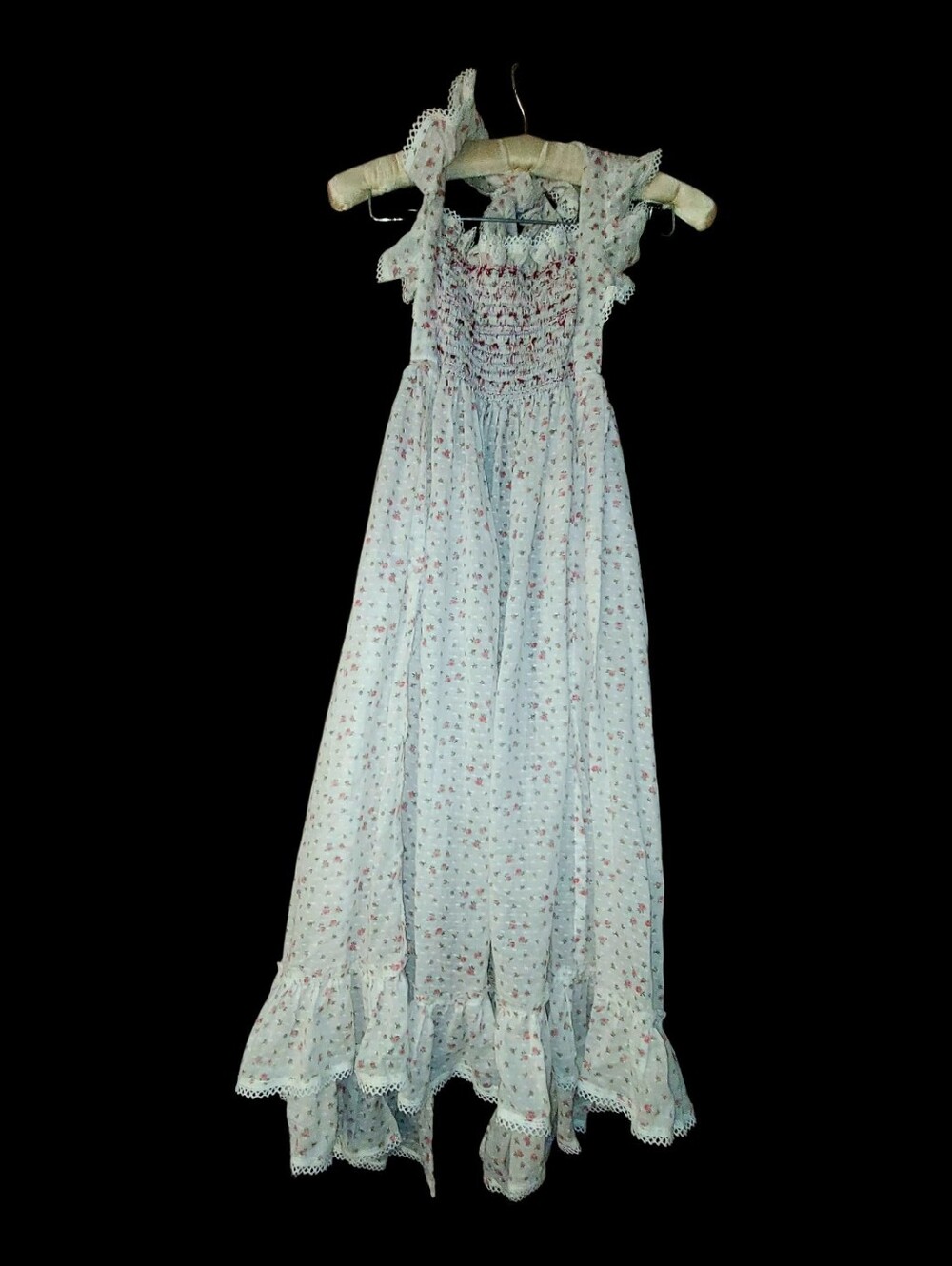 Vintage Cottagecore Prairie Full Dress Apron Feminine